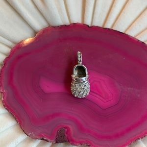 Sterling Silver Baby Shoe Charm